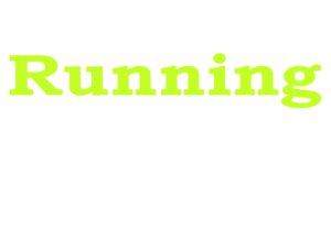 A day without running is like...-man, white