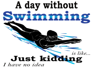 A day without swimming-woman